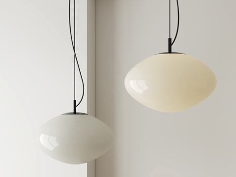 Modern small spherical chandelier