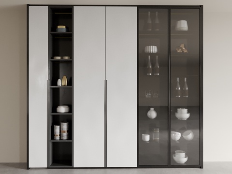 Modern Wine Cabinet Sideboard