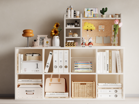 Cream Storage Rack