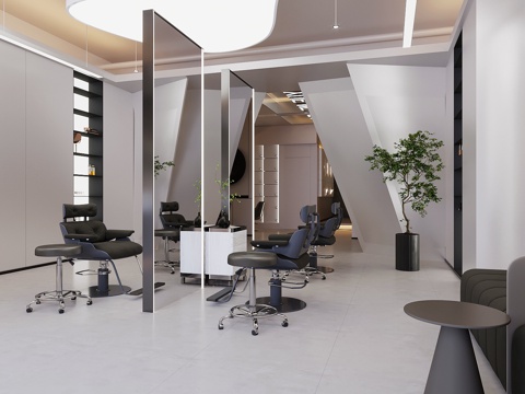 Modern Barber Shop Hairdressing Shop