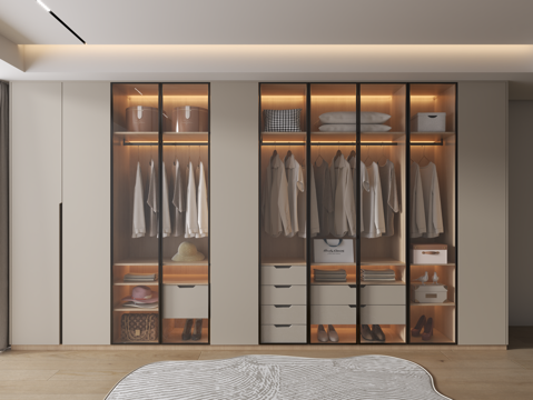 Modern wardrobe