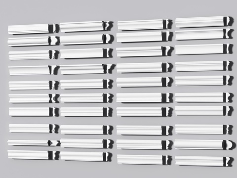 Simple European Gypsum Line, smallpox Corner Line, smallpox Spline Line, Skirting Line, Eave Line, Set Line