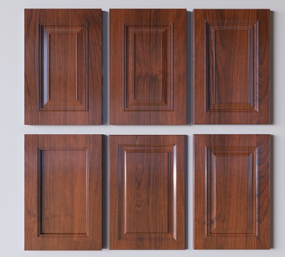 Chinese style solid wood wardrobe door panel