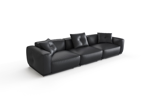 Leather sofa Couch