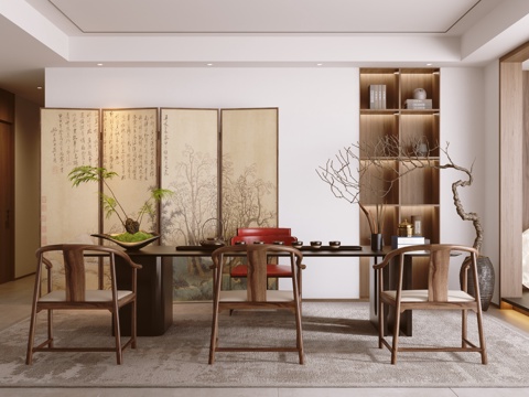 New Chinese Zen Tea Room