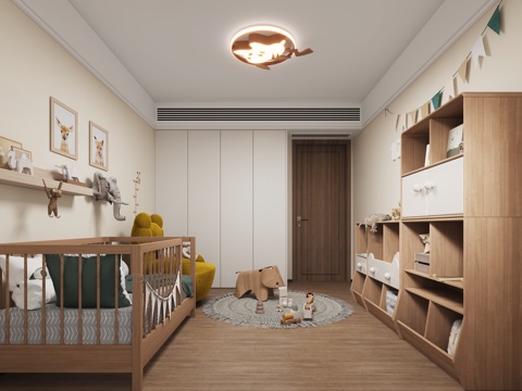 Modern kids Bedroom Crib