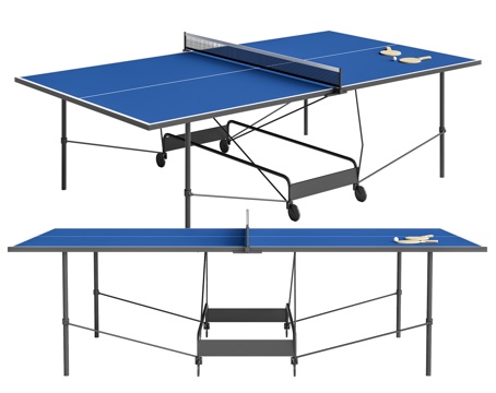 Modern table tennis table table tennis table