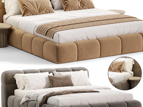 Modern Double Bed Floor Bed