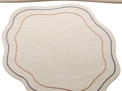 irregular carpet shaped carpet