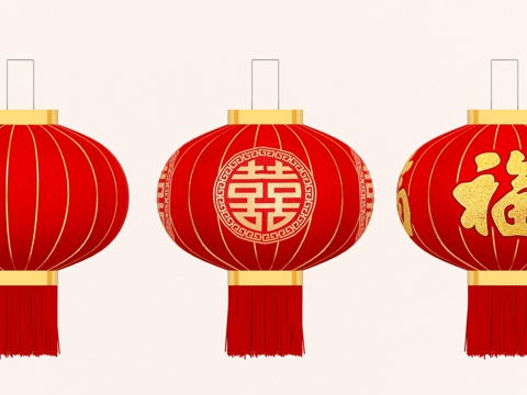 Chinese Lantern Red Lantern National Tide Lantern Spring Festival Lantern