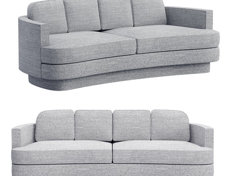 Modern double sofa