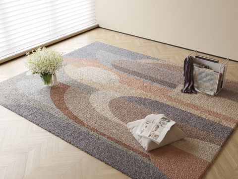 Modern Carpet Square Blanket