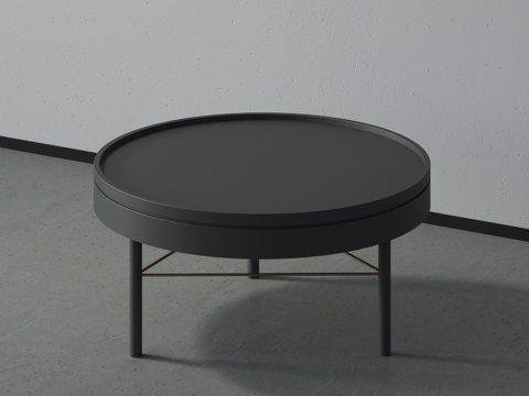 Modern round tea table