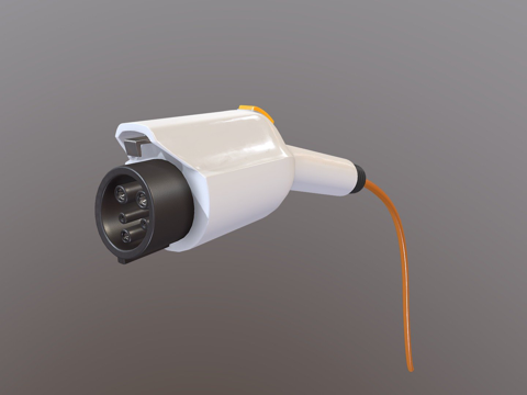 Electric vehicle charging plug