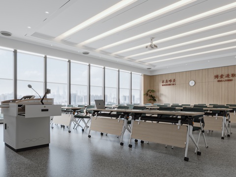 Modern Training Room Classroom