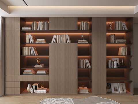 Italian Bookcase Bookshelf