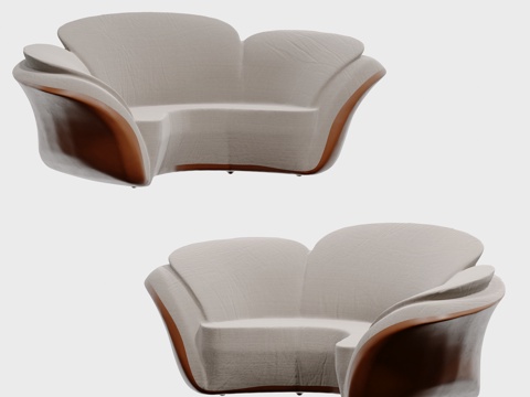 Special-shaped sofa Petal sofa