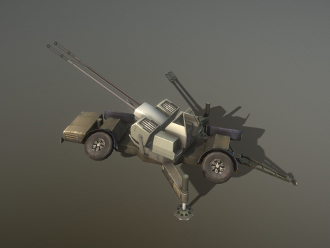 military gun vehicle