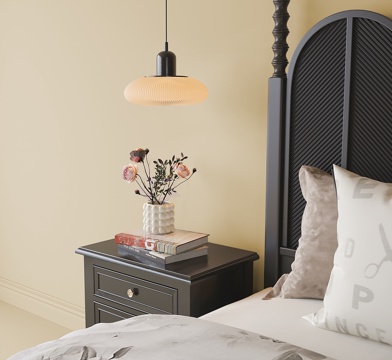 French bedside table bedside chandelier