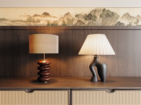 Mid-century Style Table Lamp