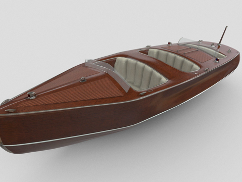 Vintage Wooden Boat