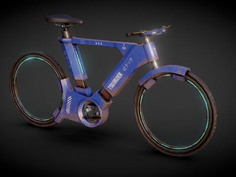 Futuristic Bicycle