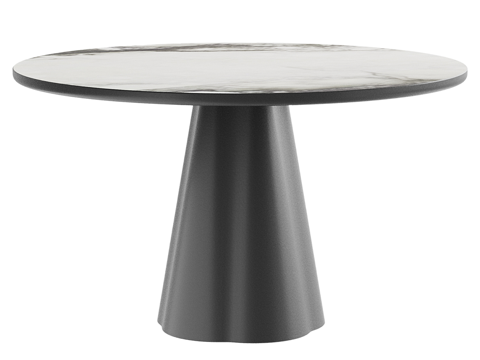 Modern round dining table