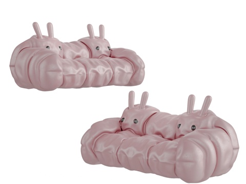 Children's sofa Caterpillar sofa