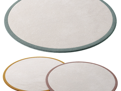 Plain Carpet Round Blanket