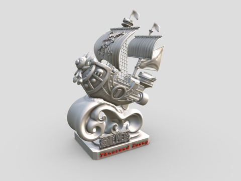 Ship sculpture model