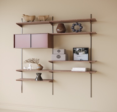 Modern Storage Rack Decorative Shelf Bookshelf