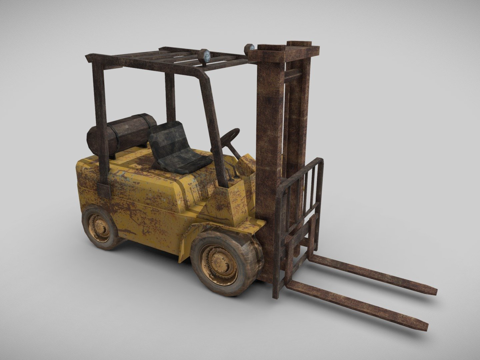 old forklift