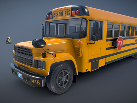 American General School Bus