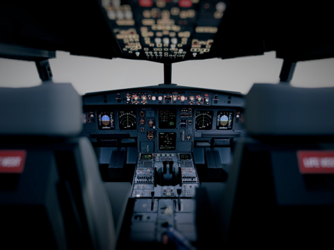 aircraft cockpit