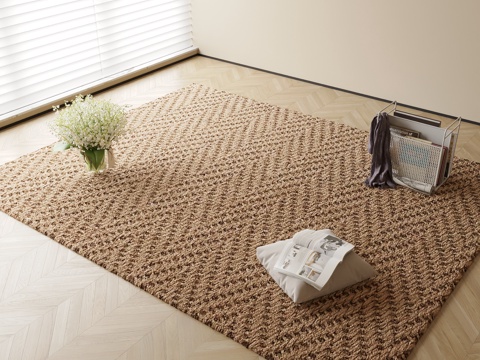 Modern Carpet Square Blanket