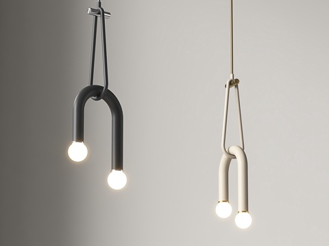 Nordic chandelier U-shaped chandelier