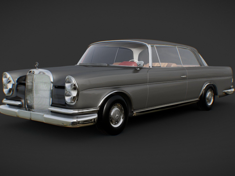 vintage mercedes benz car