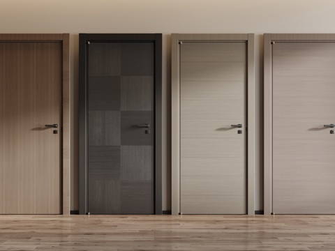 Modern single-door swing door