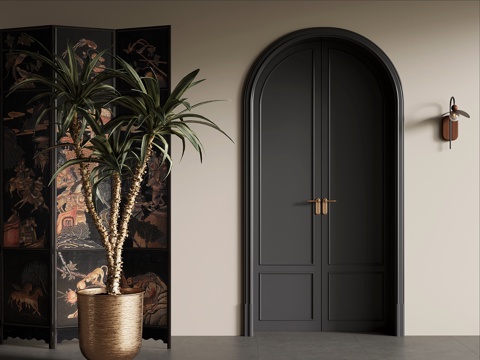 French Arch Door Double Door