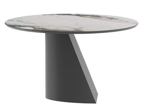 Modern Simple Coffee Table Round Coffee Table