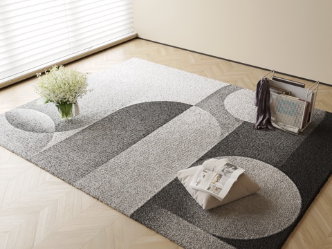 Modern Carpet Square Blanket