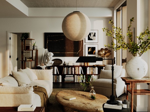 Mid-century Style Living Room