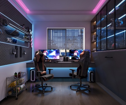 Modern E-sports room