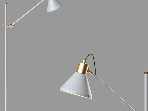 Simple floor lamp