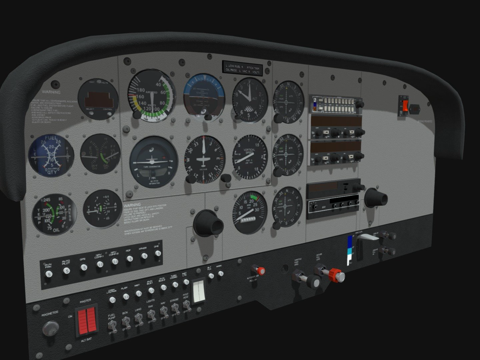 Cockpit Instrument Panel