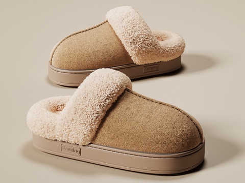 Modern cotton slippers