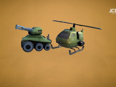 Tanks and helicopters