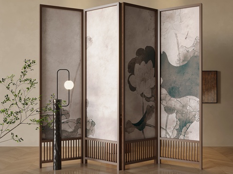 New Chinese Folding Screen