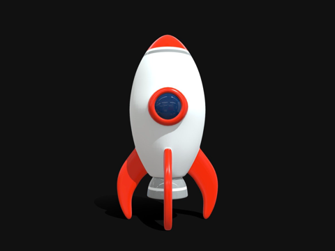 Toy space rocket