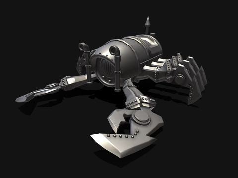 sci-fi mechanical bug